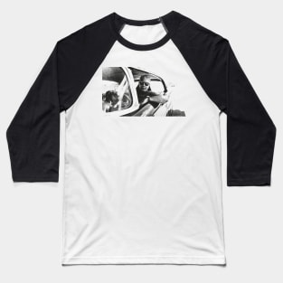 Bourdain Cars Baseball T-Shirt